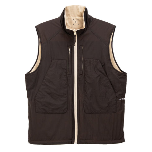 POP Trading Company Reversible Safari Vest Delicioso/White Pepper POPAW23_03-003 Degli Uberti